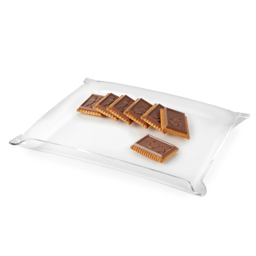 Huang Acrylic Elegant Tray, 8"x10" (H-3011-L)