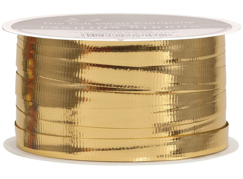 The Gift Wrap Company Metallic Curling Ribbon, Gold (13598-09)
