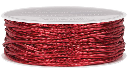 The Gift Wrap Company Tinsel Cord Ribbon, Red (16060-03)
