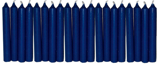 Biedermann & Sons Chime Candles, Navy Blue- Set of 20 (C1123NB)