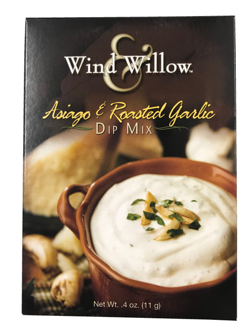 Wind & Willow Dip Mix, Asiago & Roasted Garlic, Set of 2 (44111)