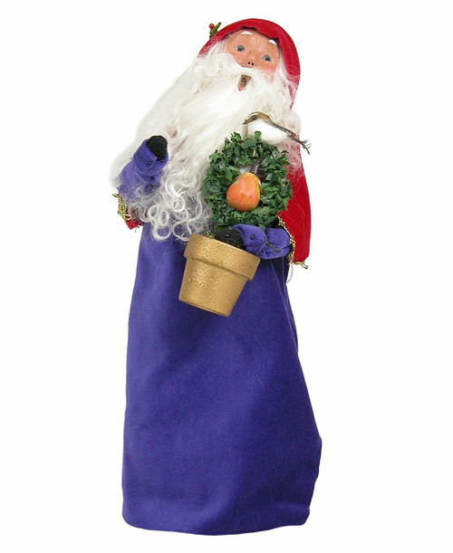 Byers' Choice Caroler, Partridge in a Pear Tree Santa (731)