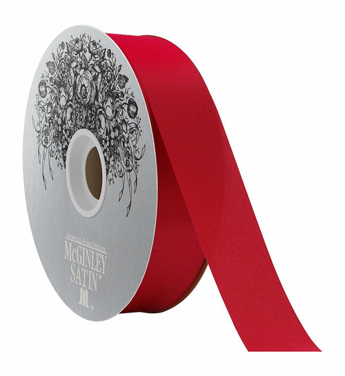 McGinley 100 yds of Size 9 Valeria Acetate Satin Ribbon