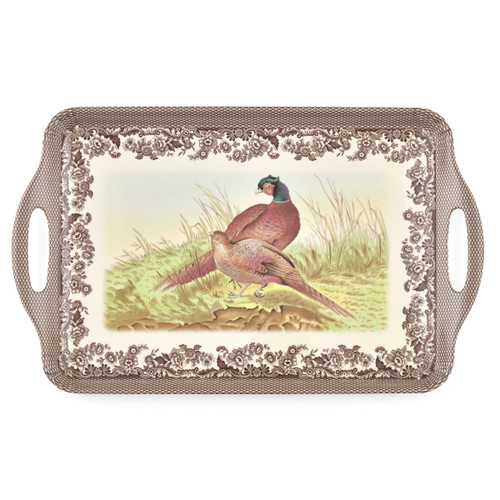 Pimpernel Handled Melamine Tray, Woodland (2019518339)