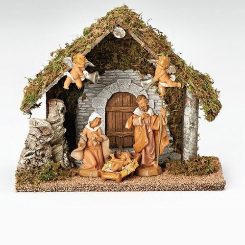 Roman Fontanini Nativity Creche, 5" Collection - 5 Piece Set (54790)