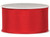 The Gift Wrap Company Wired Edge Bright Ribbon, Red