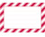 The Gift Wrap Company Gift Labels, Candy Cane Stripes
