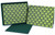The Gift Wrap Company Boxed Note Cards, Mini Feather Green