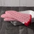 Now Designs by Danica Superior Oven Mitt, Narrow Stripe - Red (501905)