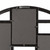 Umbra Luna 9-Picture Frame, Black