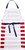 Design Imports Chef's Apron, Stars & Stripes (23923)