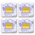 Greenwich Bay 1.9oz Soap, Lavender Chamomile - Set of 4 (R5H007)