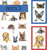 Caspari Large Type Bridge Gift Set, Dogs and Cats (GS119J)