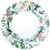Caspari Round Paper Salad/Dessert Plates, Hummingbird Trellis - 2 Packs (15110SP)