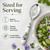Portmeirion Botanic Garden Slotted Serving Spoon, 10" (506848)