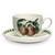 Portmeirion Pomona Traditional Teacup & Saucer, Orange Pear