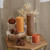 Root Timberline Pillar Candle, 3x3" Rust (33319)
