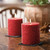 Root Timberline Pillar Candle, 3x3" Garnet (333703)