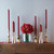 Root Timberline Collenette Candles 5", Garnet - Box of 8 (59578)
