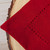 Now Designs Hemstitch Napkins, Chili, Set of 4 (907495)