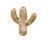 Sass & Belle Trinket Dish, Cactus-Shaped - Gold