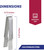 HIC Tea Bag Squeezer, Stainless Steel (3035)
