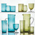 TAG Stemless Bubble Wine Glass, Aqua (G09027)