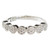 Rain Silver Crystal Dots Ring