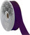 McGinley Satin Acetate Ribbon, Aubergine Purple - 100yd x 1.3in (282229-184)