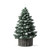 TAG Rustic Spruce Tree Candle, Hunter Green - 7.5" (G10483)