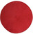 TAG Round Woven Placemats, Red - Set of 4 (555037)