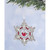 Ganz Crystal Expressions Cardinal Snowflake Ornament