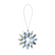 Ganz Mini Glo-Flake Ornament, 12-Point Open (ORN-SNW-1B)