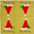 Caspari Paper Beverage Napkins, Be Merry (Gold) - 2 Packs (15601C)