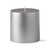 TAG Pillar Candle,  Metallic Silver - 4"x 4" (G10139)