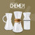 Chemex Filters, Bonded Unfolded Half-Moon Circles (FP-2)