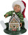 Byers' Choice Caroler, Toddler With Gingerbread House (1824)