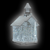 Midwest CBK Mini Shimmer LED Church (166141)