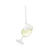 Ganz Ornament, Wine Glass - Cheer Donnay (EX24351)