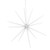 Ganz Light Up Starburst Ornament - White