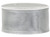 The Gift Wrap Company Wired Edge Sheer Ribbon, Silver (16034-02)