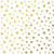 The Gift Wrap Company 5' Gift Wrap Roll, Golden Stars (51-3817)