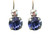 Mariana Crystal Earrings, Large, Purple and Clear