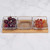 Badash 3-Piece Condiment Bowl Set with Tray