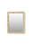 iDecoz Rectangle Phone Mirror, Gold Crystals