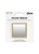 iDecoz Square Phone Mirror, Gold Crystals