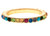 Rain Gold and Multi-Color Crystal Anniversary Band