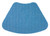 Merritt Wedge Placemats, Capri Blue - Set of 4 (23972)