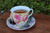 Just Dough It Fake Cup of Tea on Saucer with Teaspoon (W0511F)