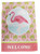 Studio M BreezeArt Garden Flag, Coastal Flamingo